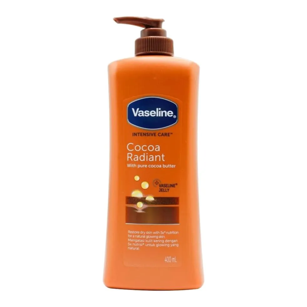 Vaseline Intensive Care Cocoa Radiant with Pure Cocoa Butter 400ml