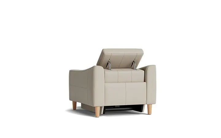 Savoy electric recliner with adjustable headrest