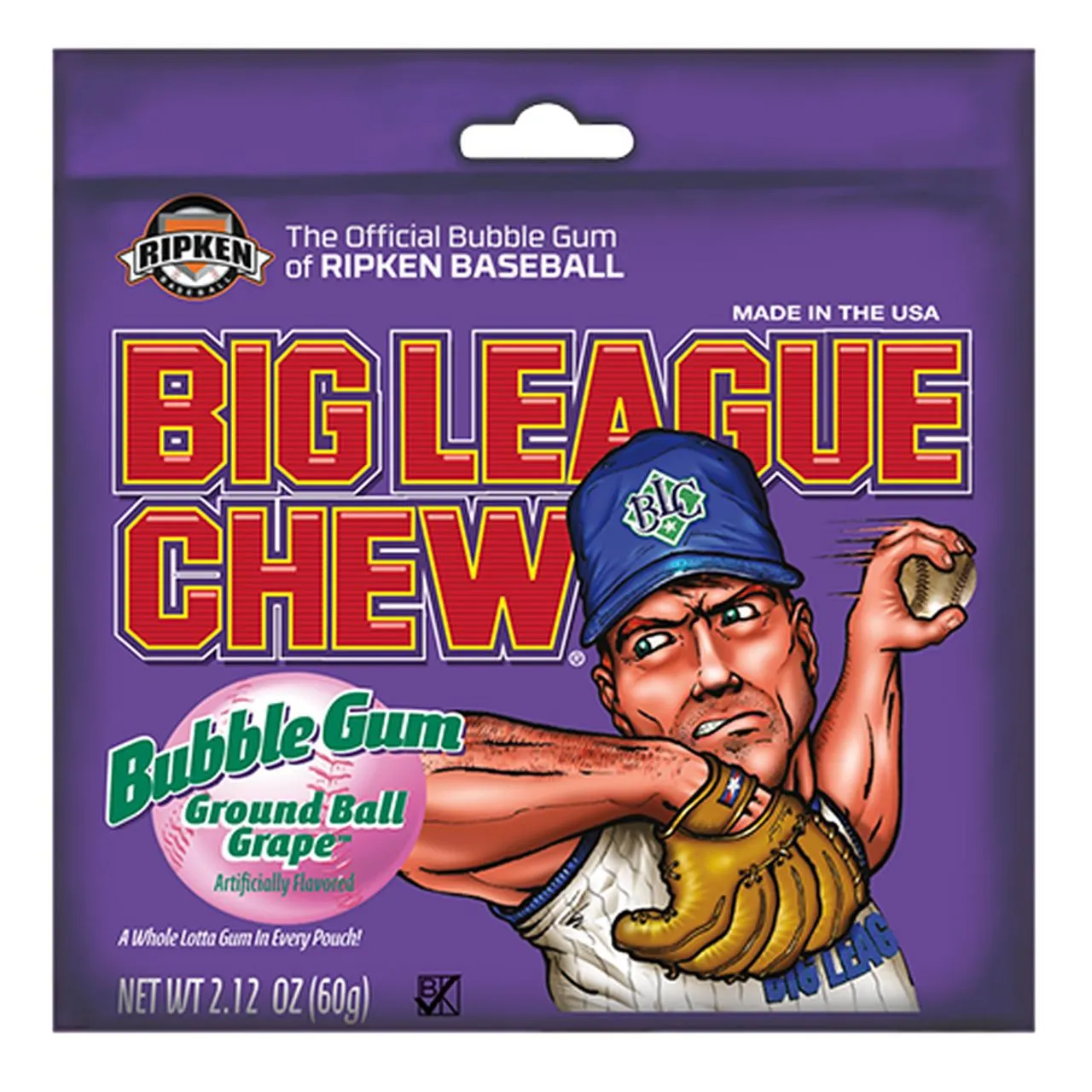 Big League Chew - Grape 2.12oz