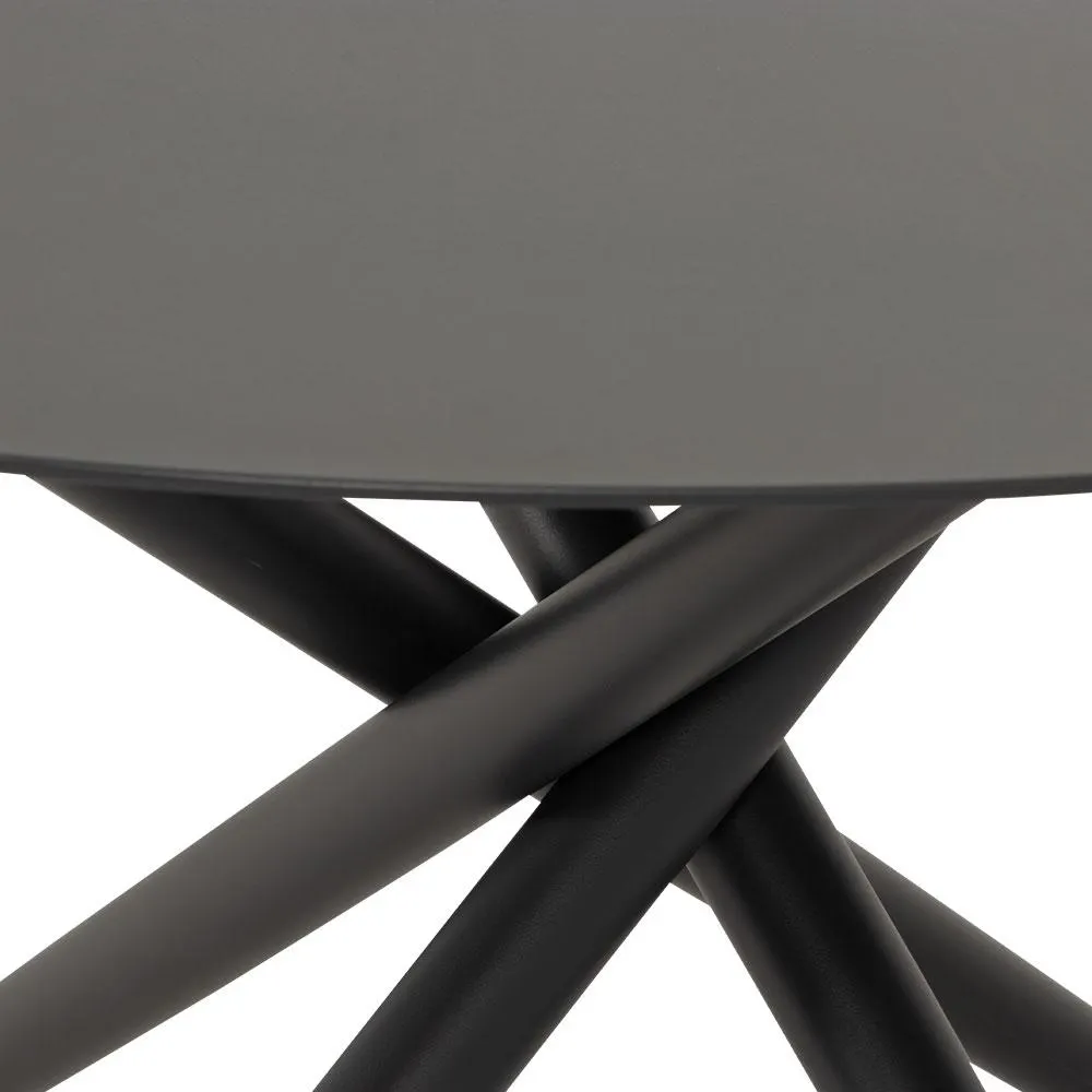 Vigo Outdoor Dining Table - W120, Gunmetal