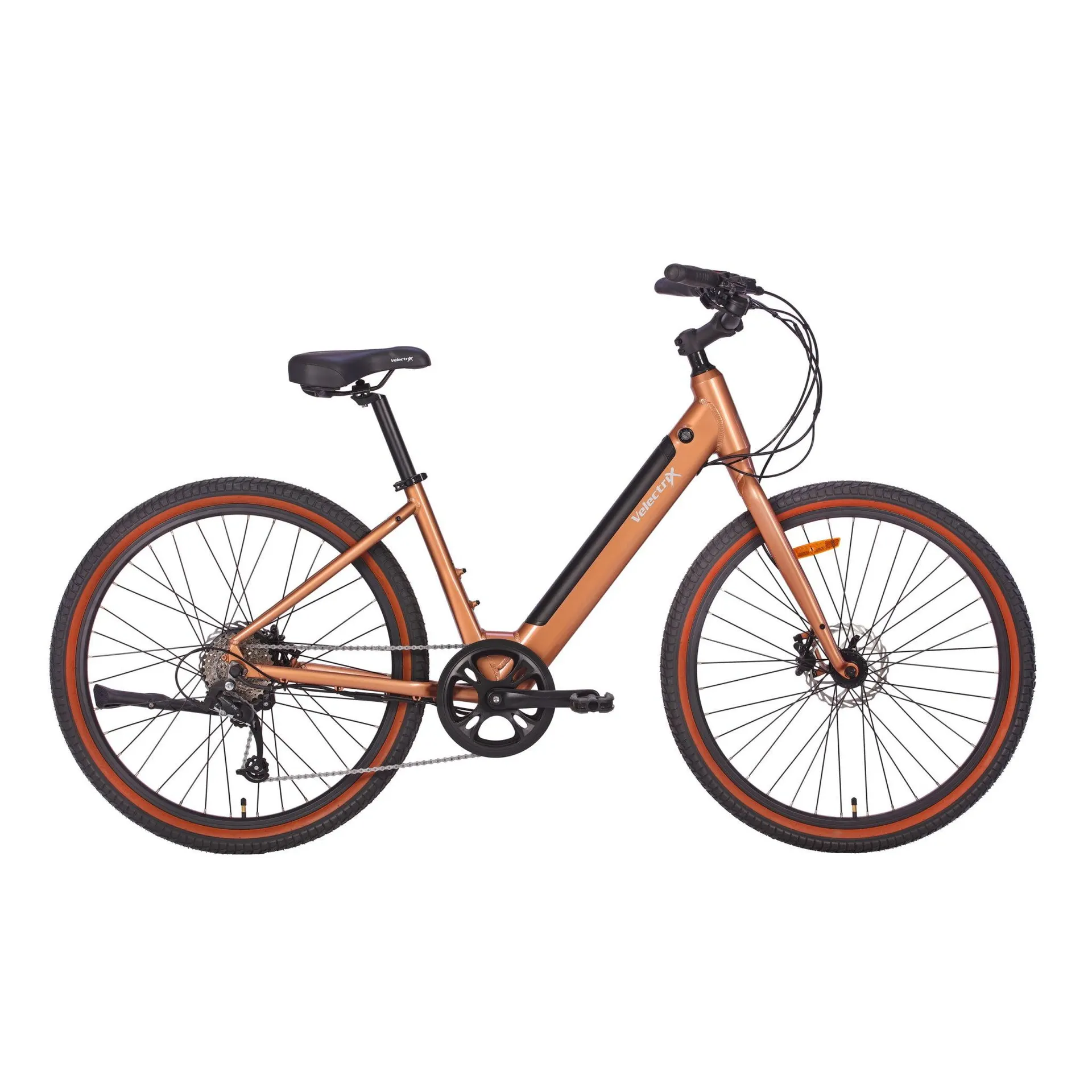 Velectrix Cruiser ST Electric Bike 461Wh Battery Rose Gold