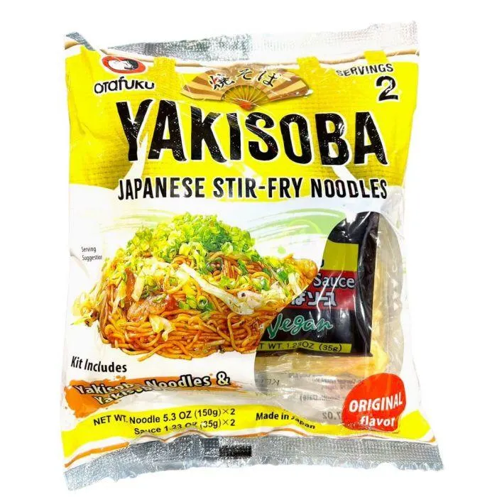 OTAFUKU / YAKISOBA NOODLE WITH SAUCE 2 PACKS 185gx2