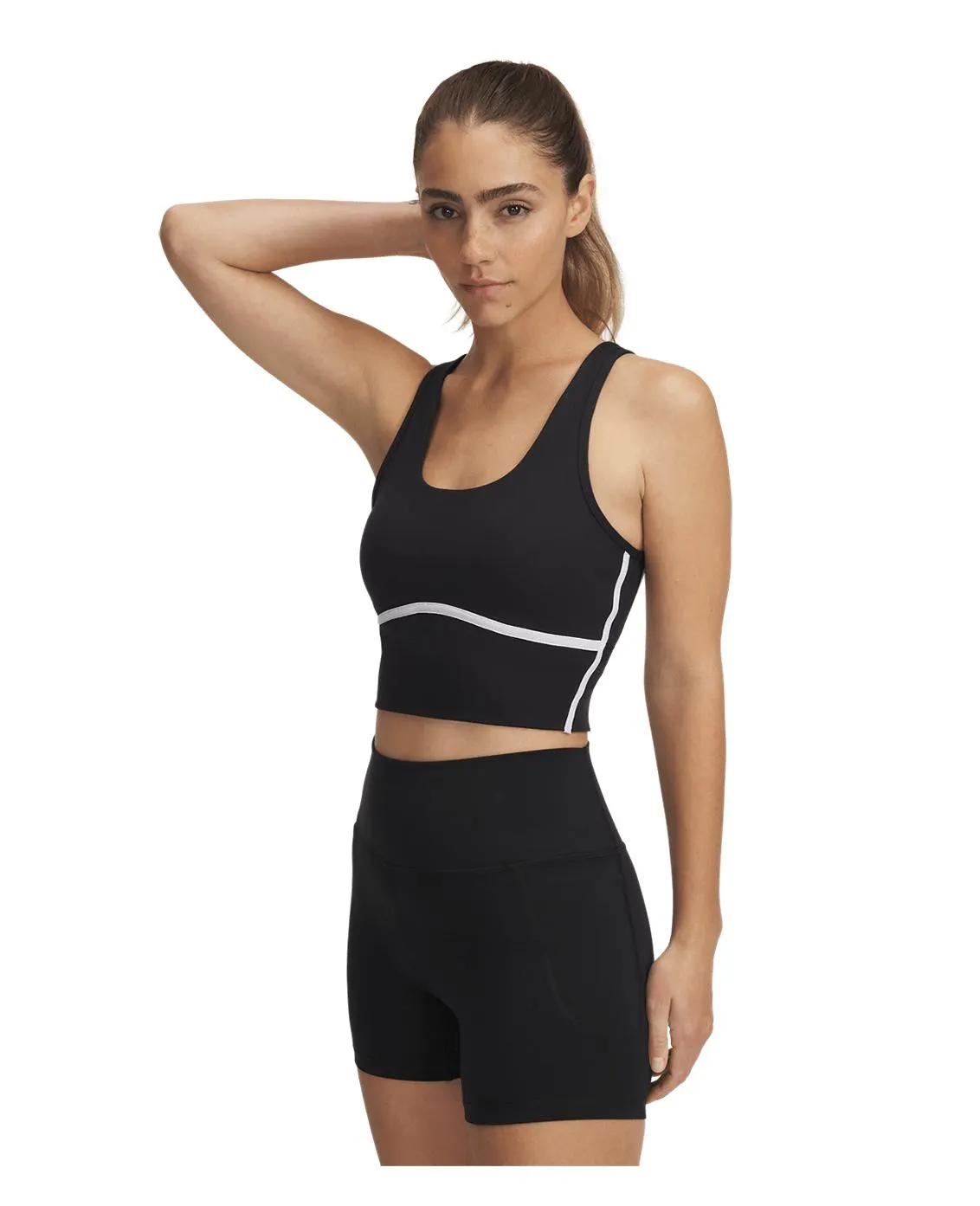 UA Meridian Piped Women's Crop Tank