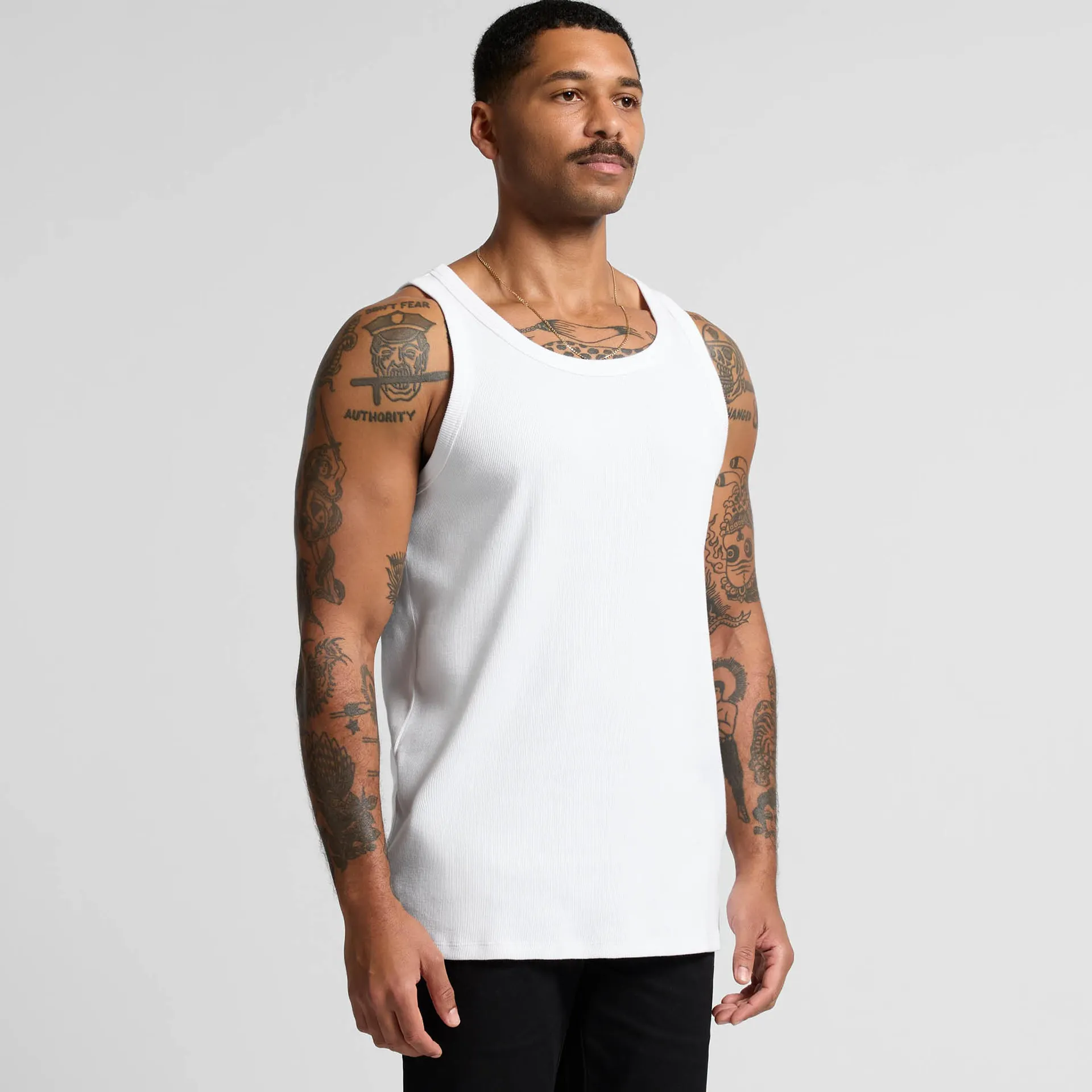 Organic Rib Singlet - 5063G