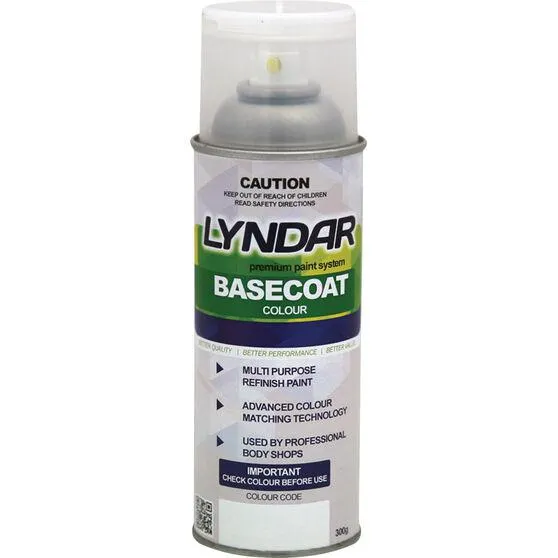 Lyndar Basecoat Aerosol Paint 300g