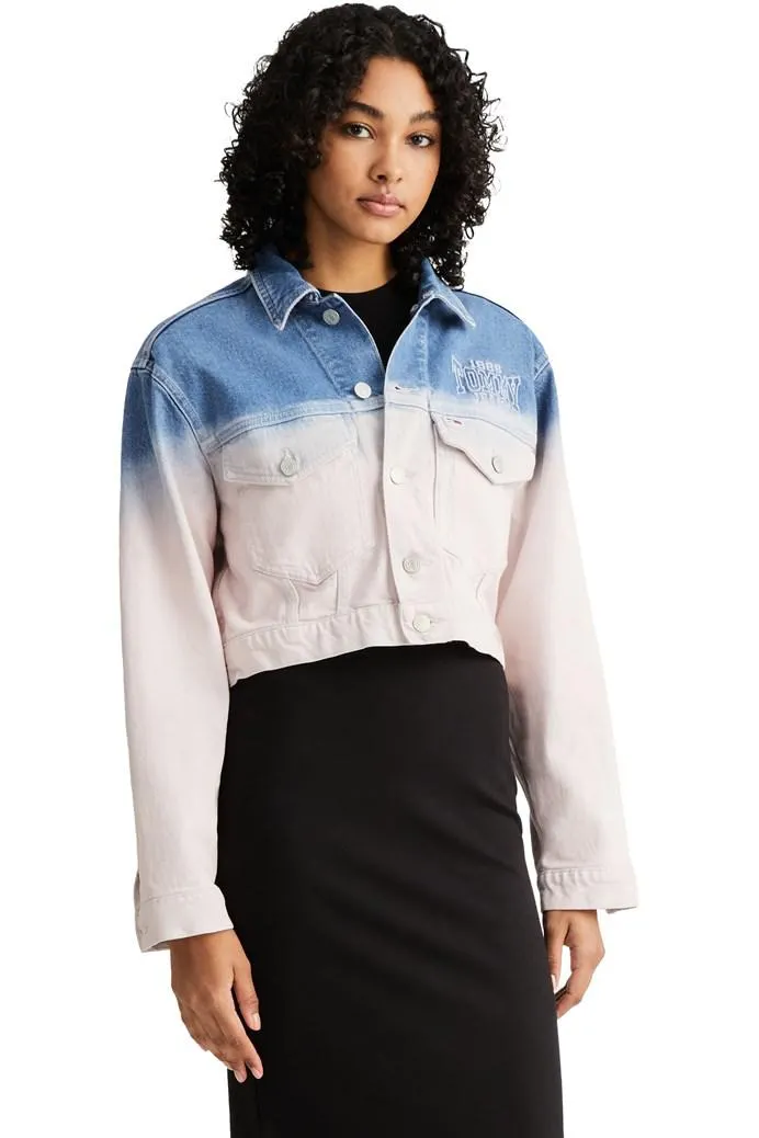 Claire Ombre Cropped Jacket