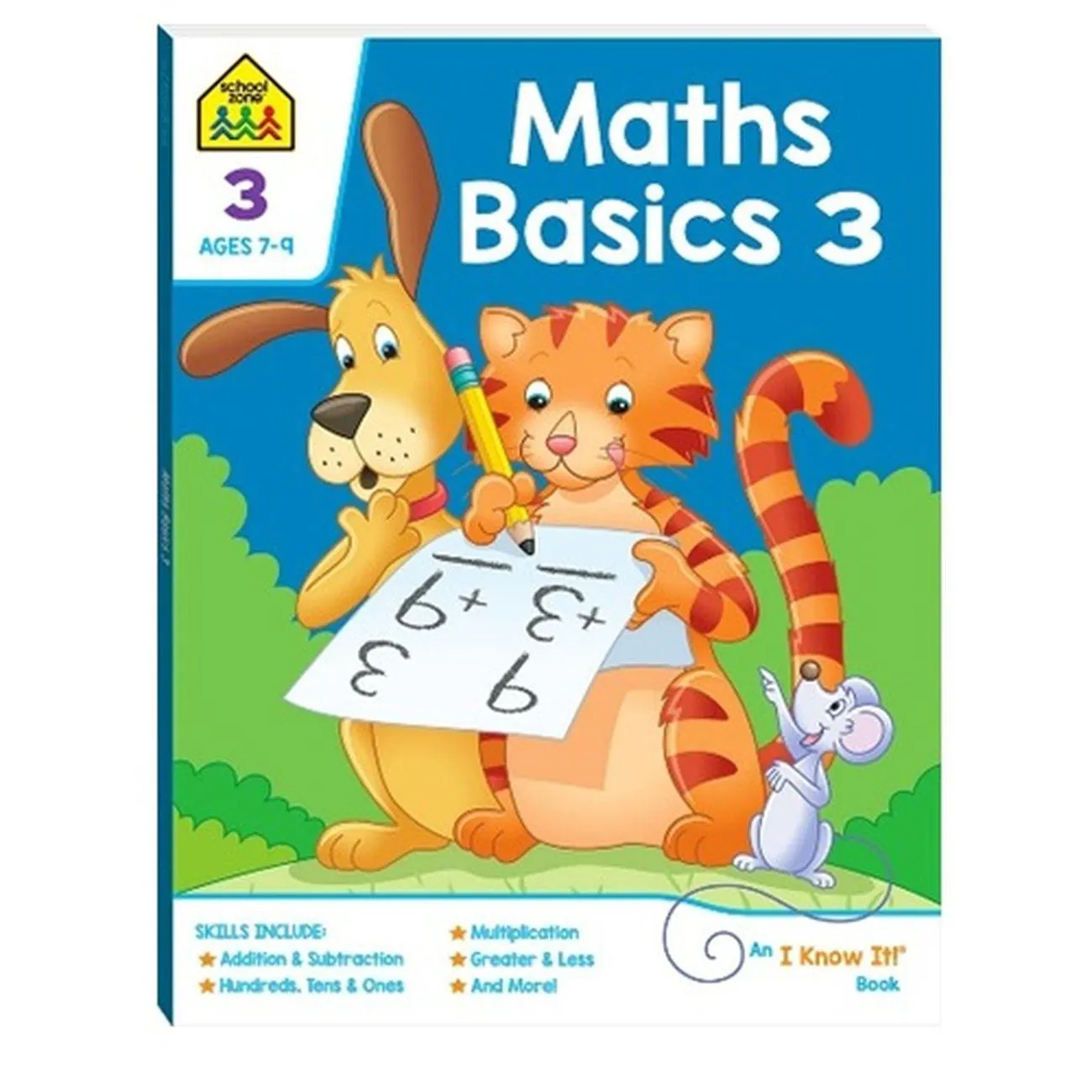 SCHOOL ZONE I KNOW IT MATHS BASICS 3 WORKBOOK