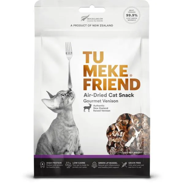 Gourmet Venison Cat Snacks 120g