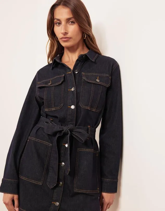 Zarah Denim Mini Dress