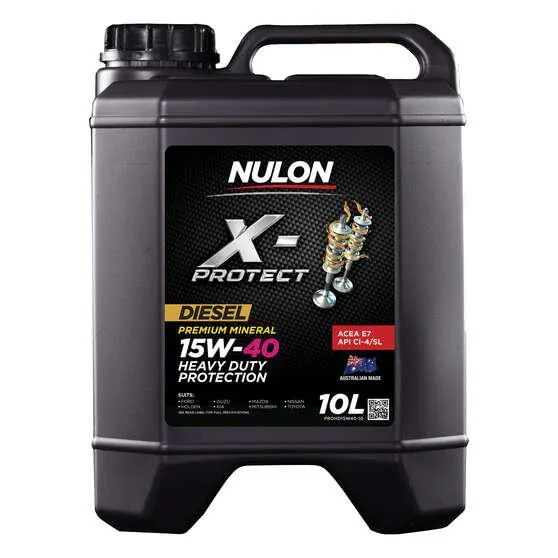 Nulon X-Protect 15W-40 Heavy Duty Protection 10 Litre
