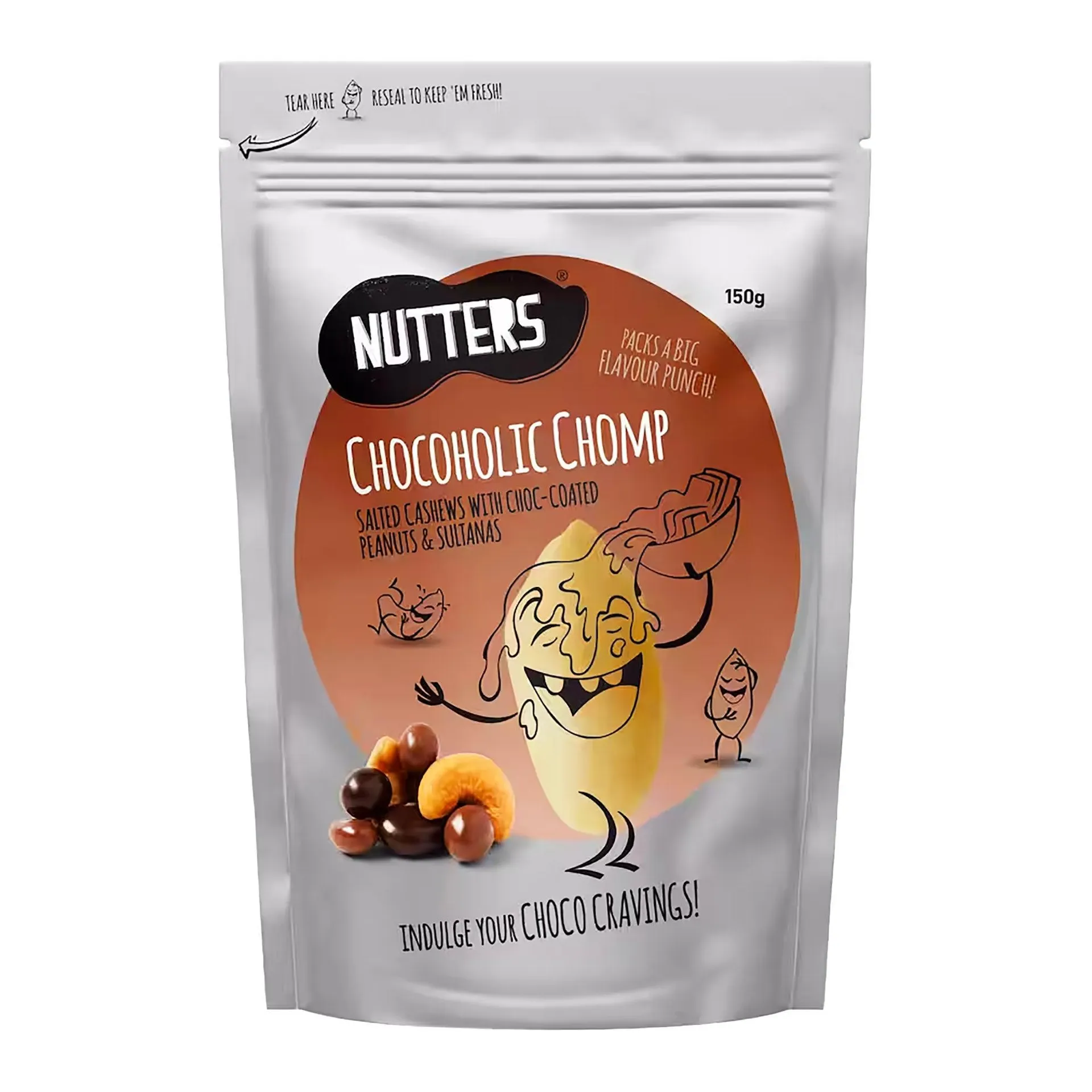 Nutters Chocoholic Chomp 150g