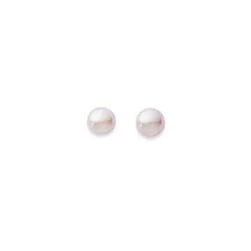 Sterling Silver Lilac Freshwater Pearl Studs