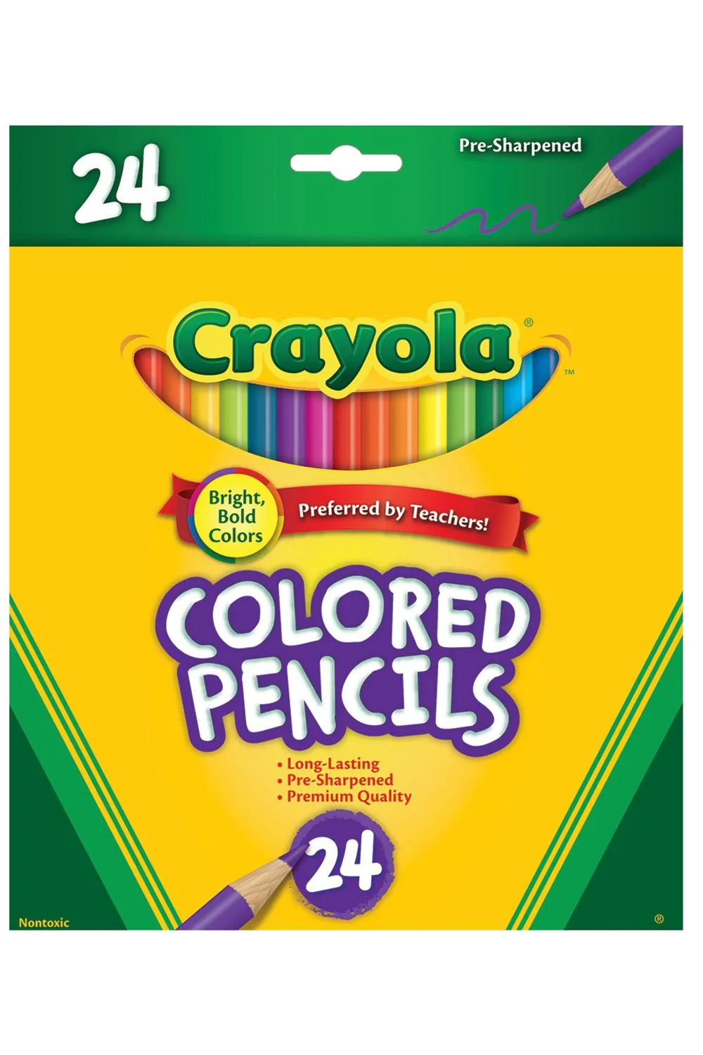 Crayola Coloured Pencils Pack of 24