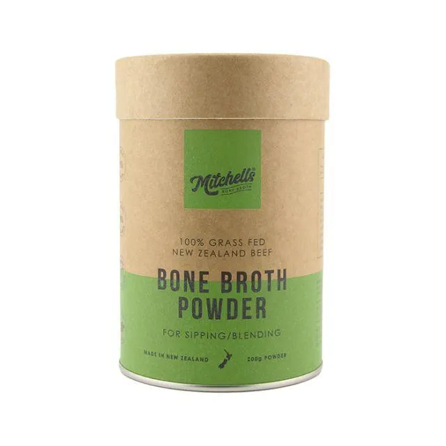 Mitchells Bone Broth Beef Powder 200g