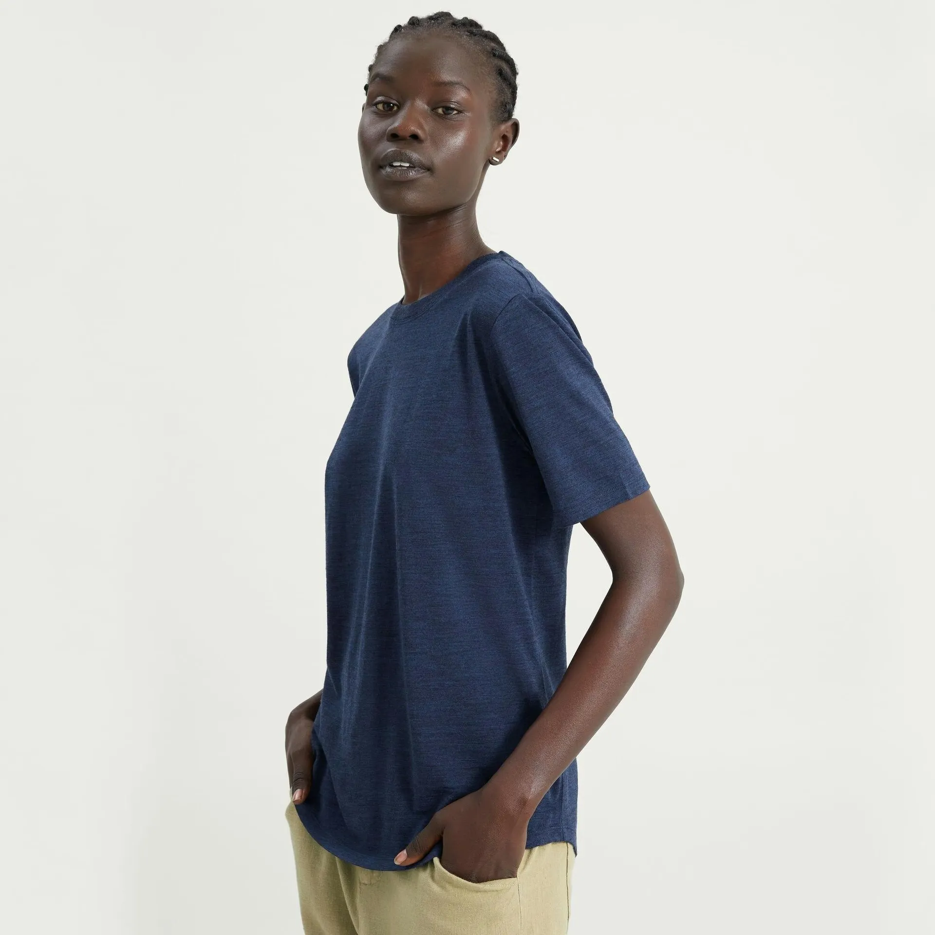 Women's 100% Merino Short Sleeve Crew Top