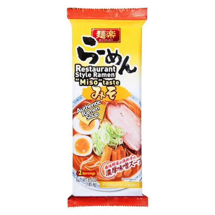 HIKARI MISO / MENRAKU MISO RAMEN / INSTANT NOODLE 185.4g