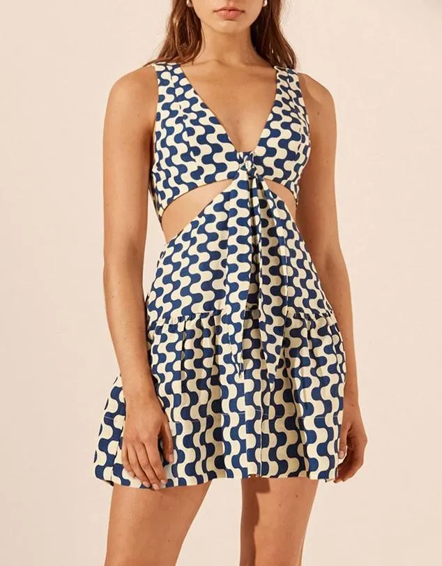 Erica Cut Out Mini Dress
