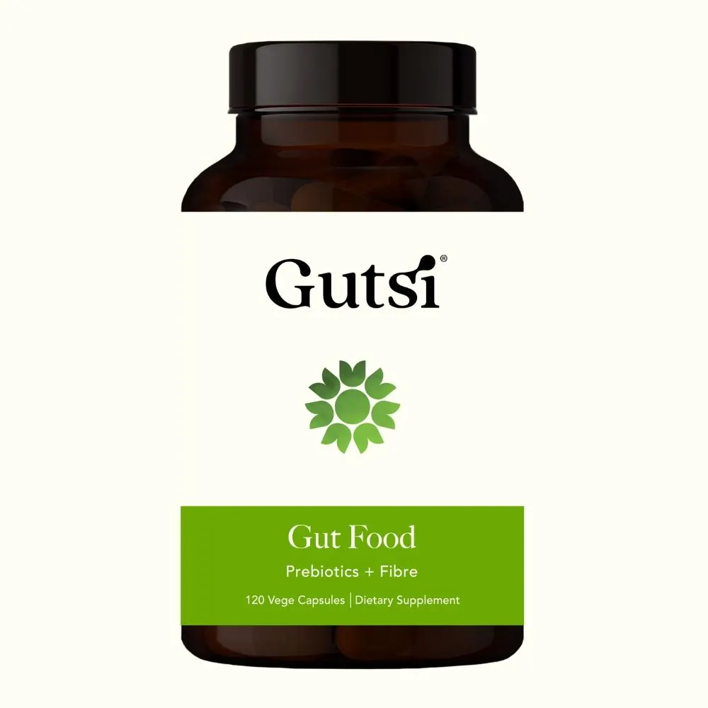 Gutsi Gut Food Prebiotics + Fibre 120 Vege Caps