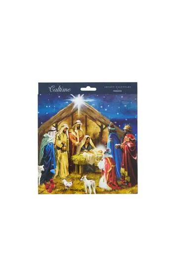 Caltime Small Advent Calendar Nativity