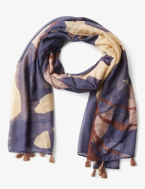 Rockmans Printed Scarf One Size