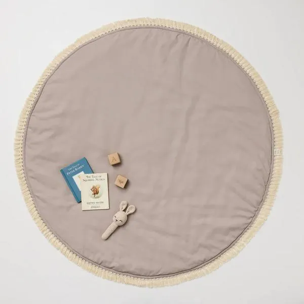 Over The Dandelion Linen Play Mat