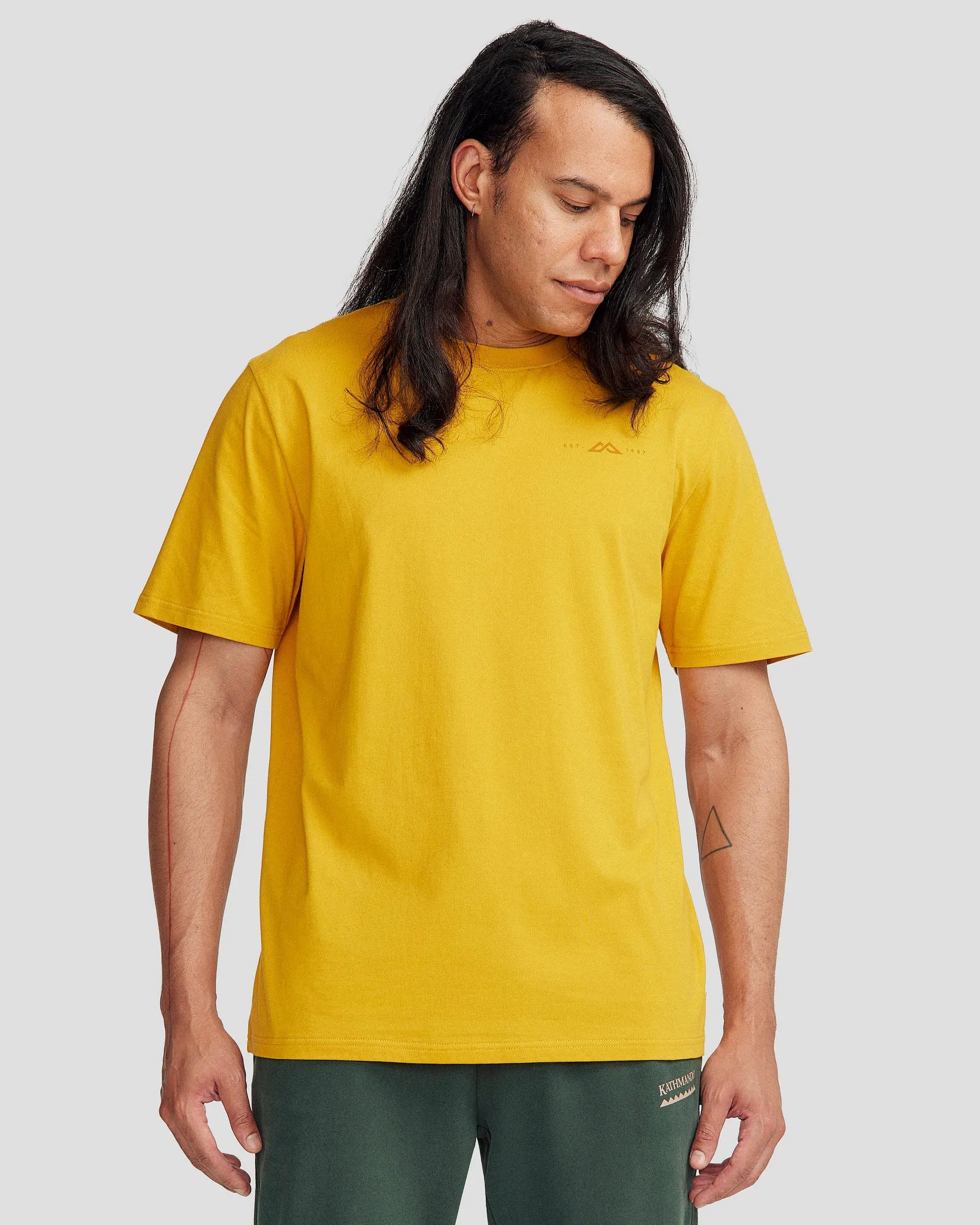 Men's 1987 Organic Cotton T-shirt - Golden