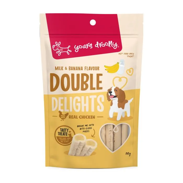 Yours Droolly Double Delight Milk & Banana
