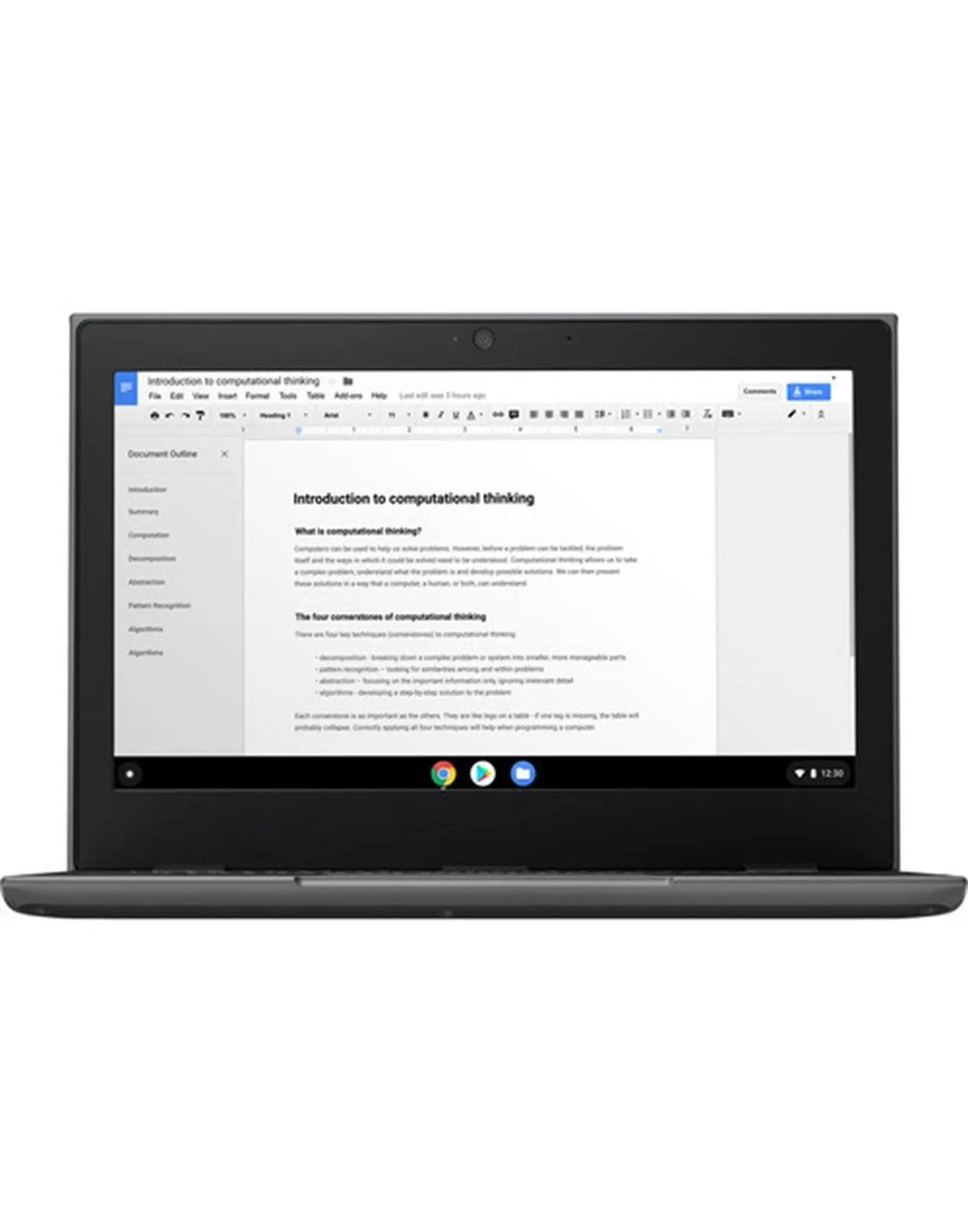 Lenovo Chromebook 100E Gen 2 11.6-inch N4020 4GB 32GB (Good Pre-Owned)