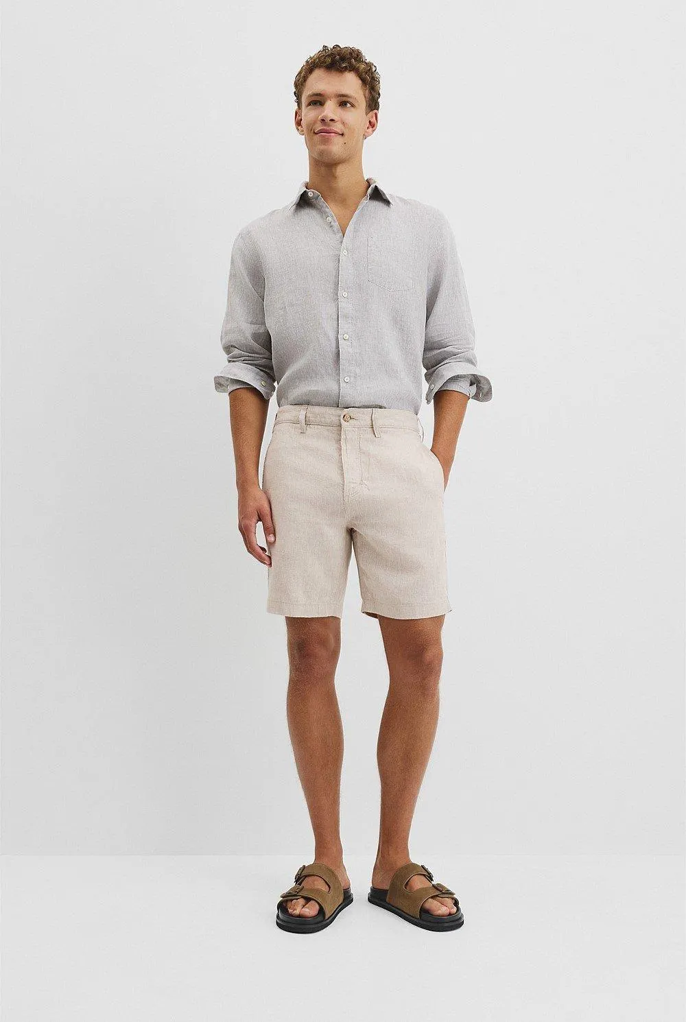 Organically Grown Linen Short