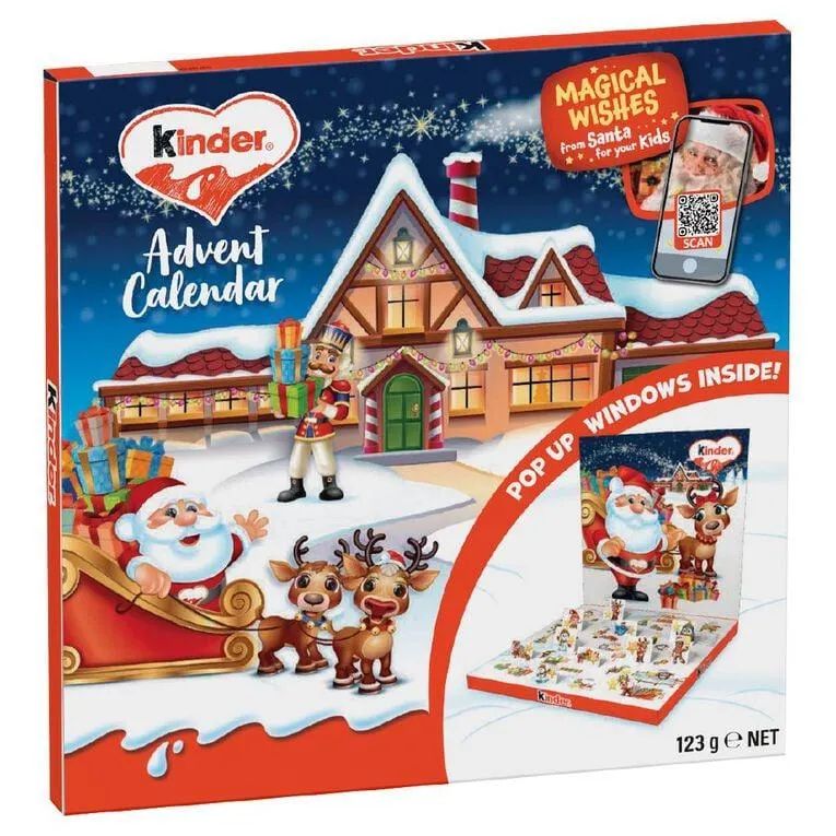 Kinder Mix Pop Up Advent Calendar 123g