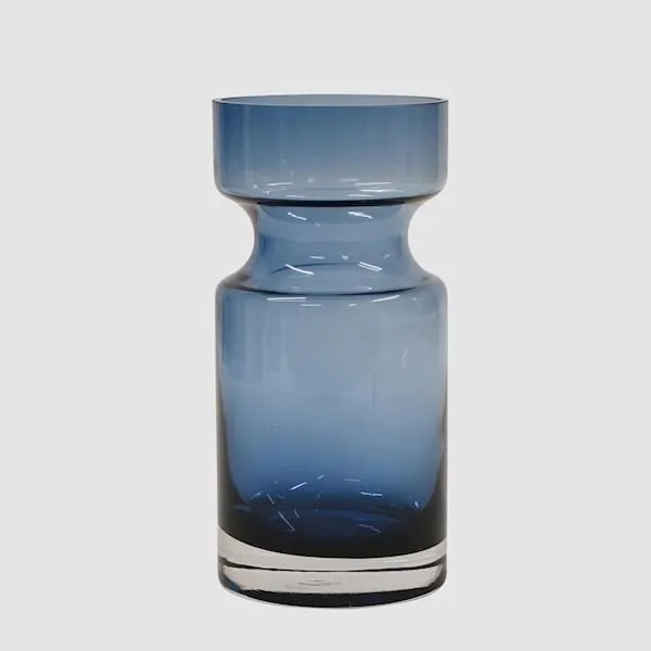Urban Loft Petra Vase Blue Grey