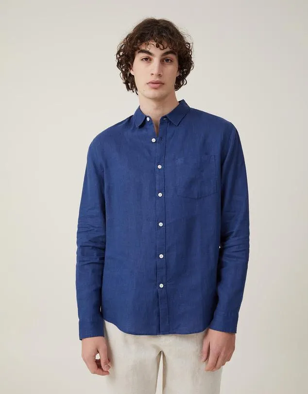 Linen Long Sleeve Shirt