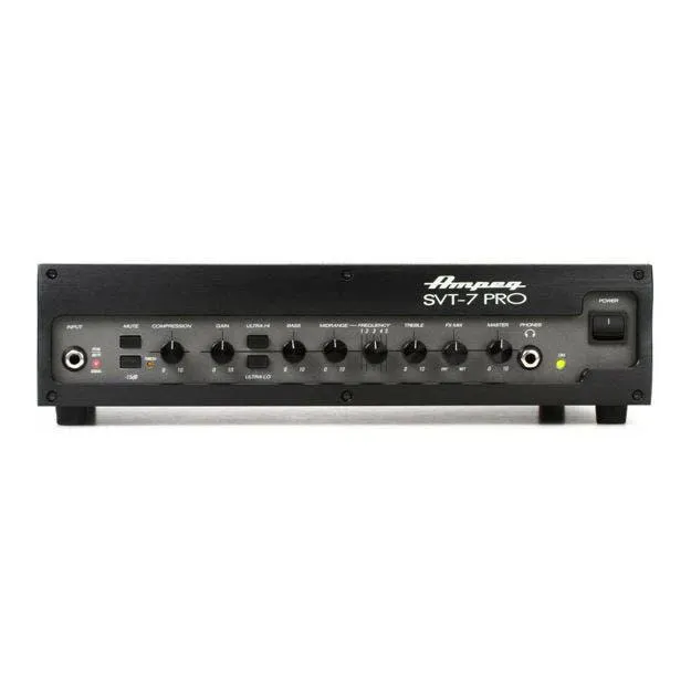 AMPEG SVT 7 PRO SERIES BASS AMP HEAD 1000 WATTS @ 4 OHMS OR 600 WATTS @ 8 OHMS 99-026-0401
