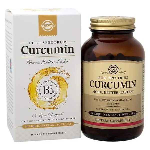 Solgar Full Spectrum Curcumin 90 Capsules