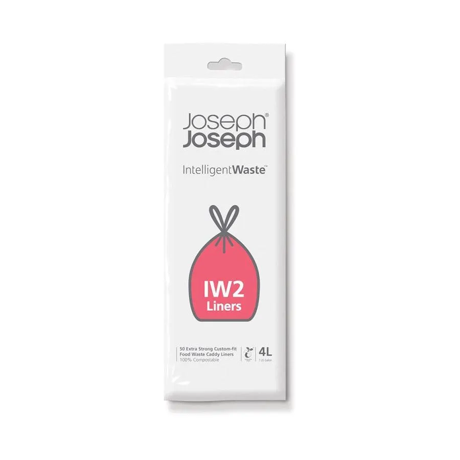 Joseph Joseph Compostable Bags (4L) Pack of 50 White