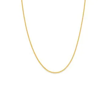 9ct Gold 45cm Solid Curb Chain