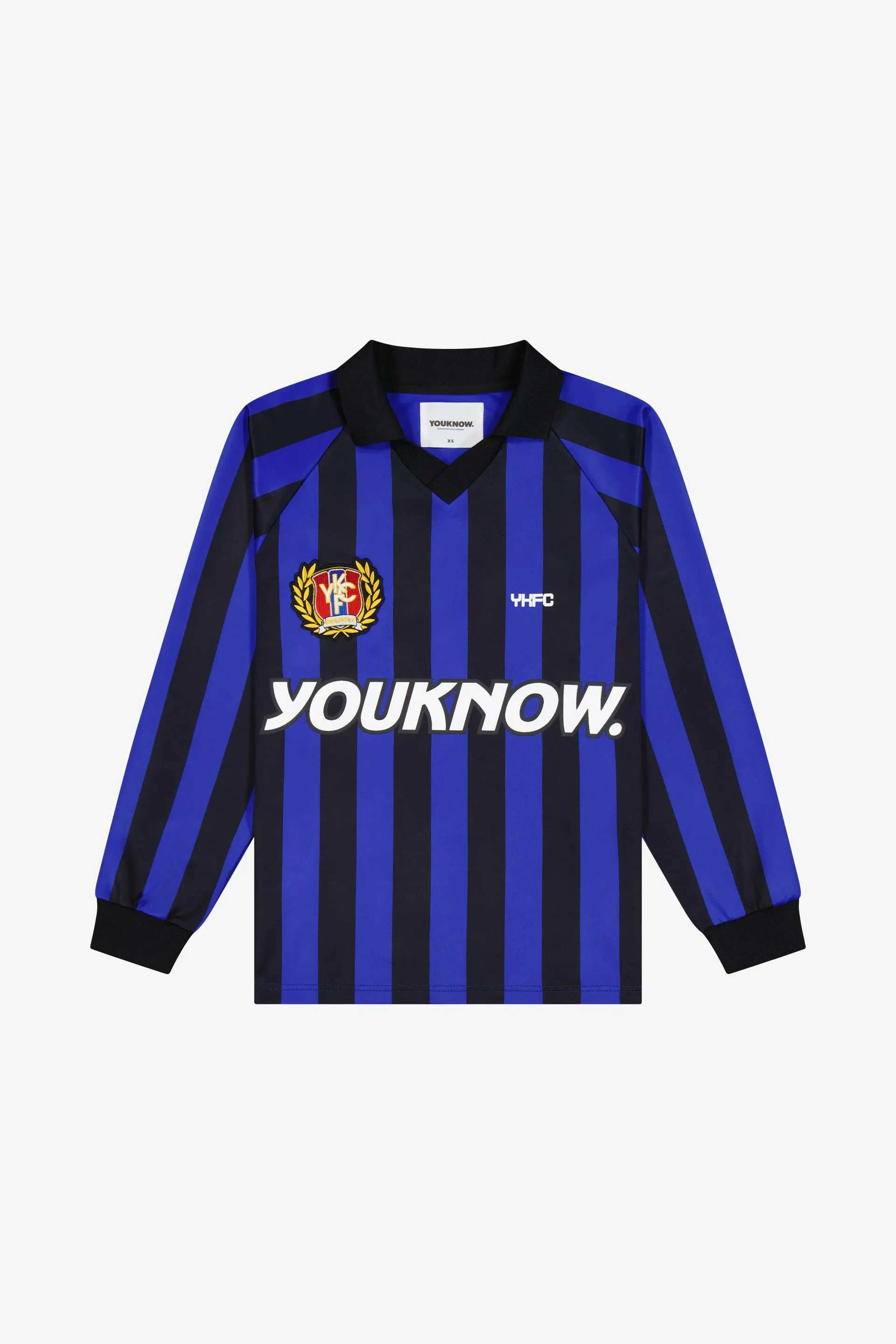 YK. FC LONG SLEEVE BLUE STRIPE