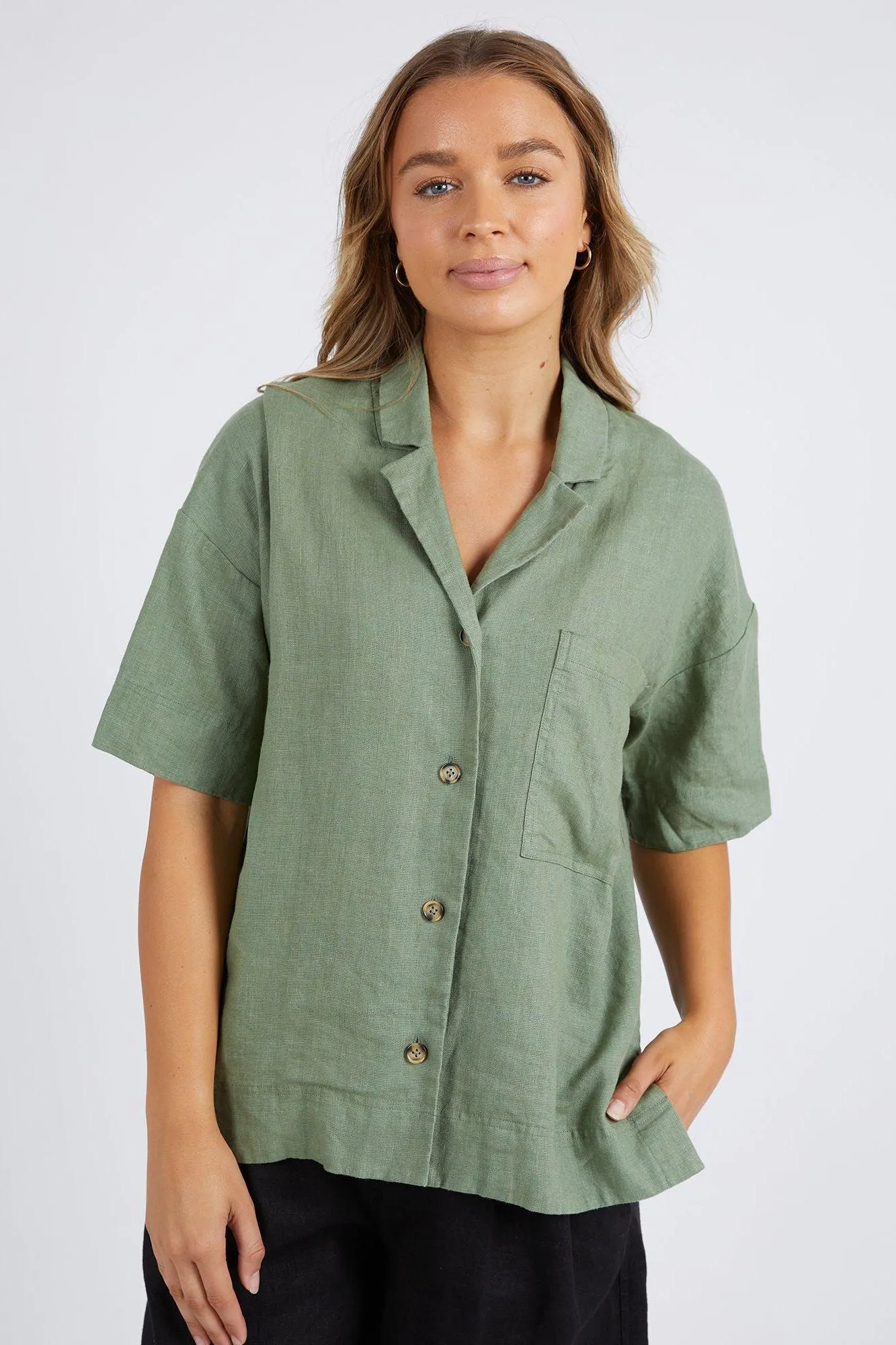Aubrey Shirt | Khaki