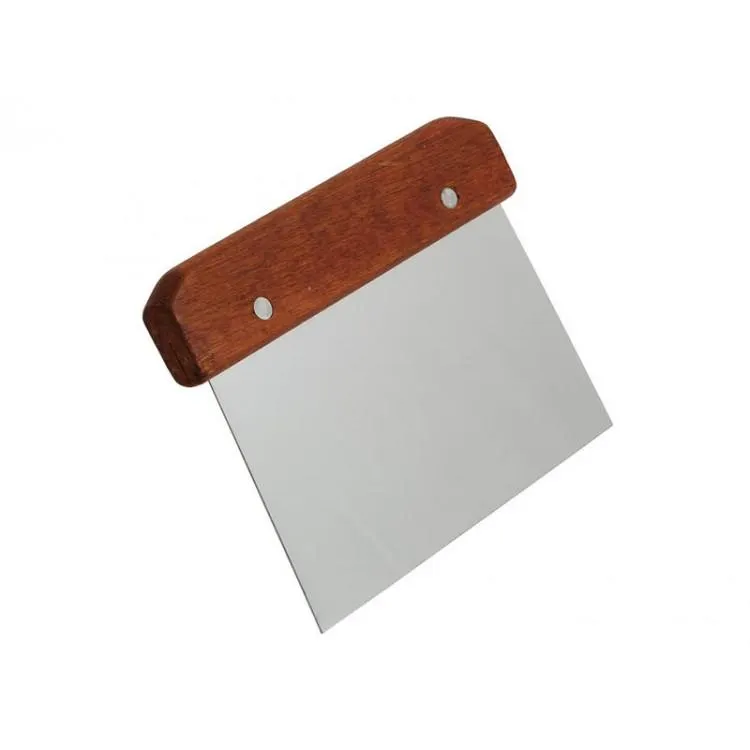 S/S Food Scraper Tool | Dough Divider 14cm