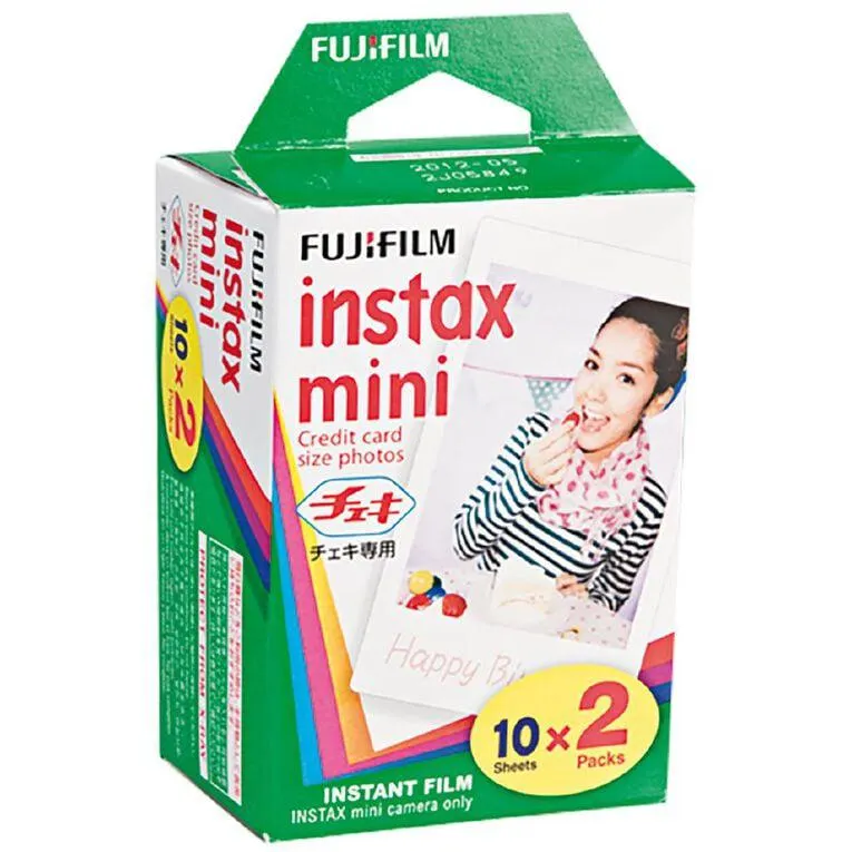 Fujifilm Instax Film Mini 20 Pack