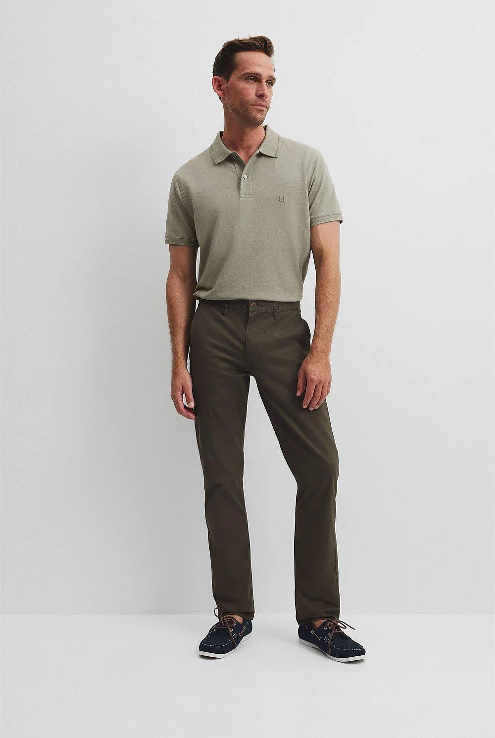 Australian Cotton Standard Fit Stretch Chino