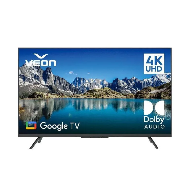 Veon 50 Inch 4K Ultra HD Google Smart TV VNG3F5025