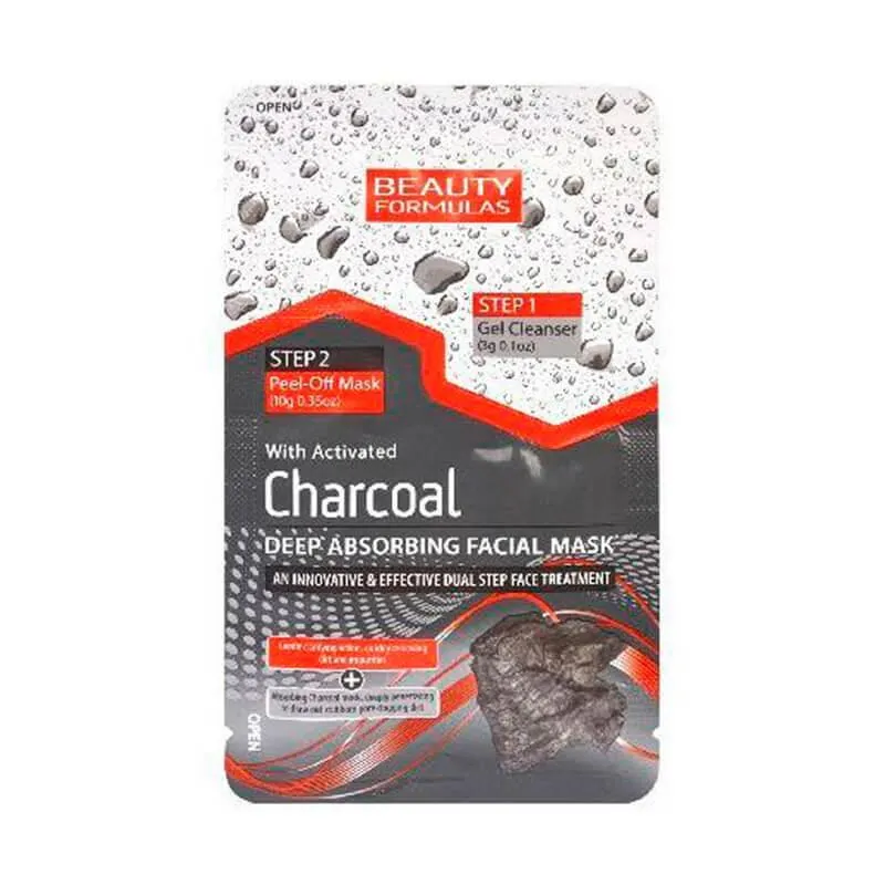 Beauty Formulas Charcoal Facial Mask 13g