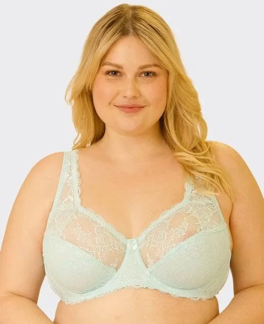 Women's Full Figure Lace Underwire Bra