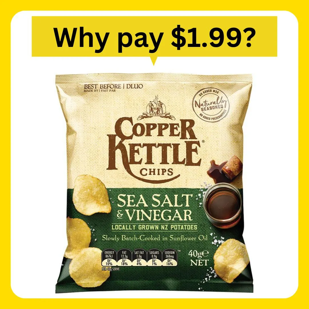 Copper Kettle Sea Salt & Vinegar 40g