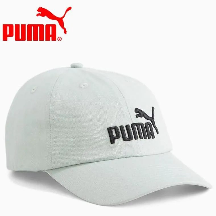 Puma Unisex Essentials No.1 Cap Green Fog