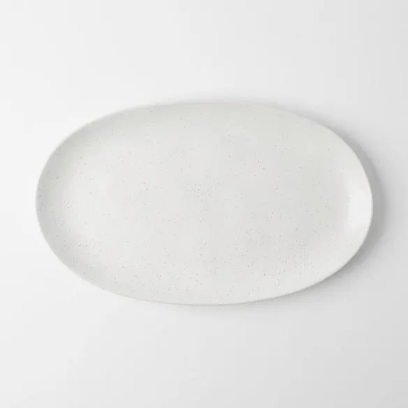 Neva Oval Platter - Cream