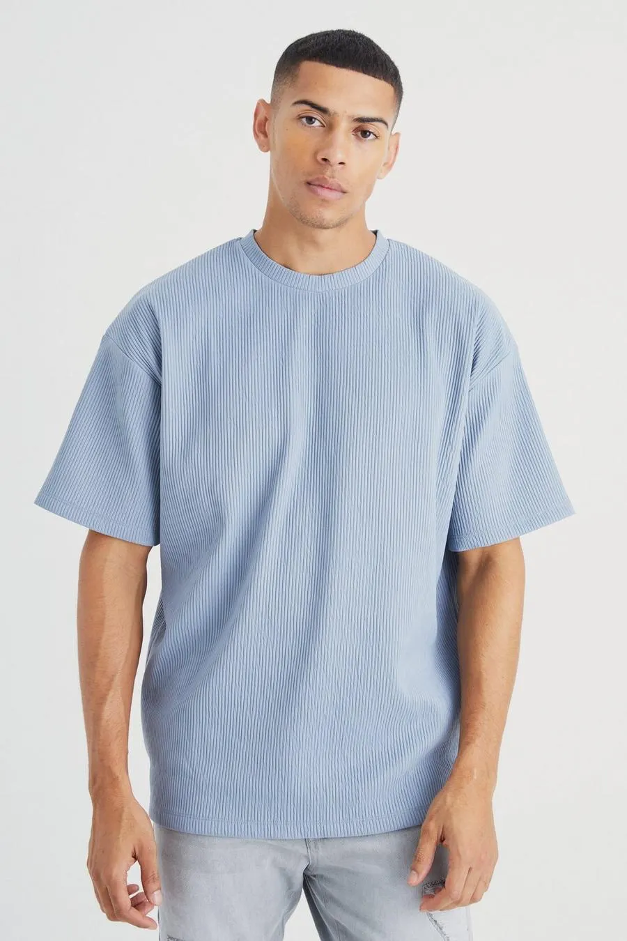 Heavy Rib Ottoman Oversized T-shirt