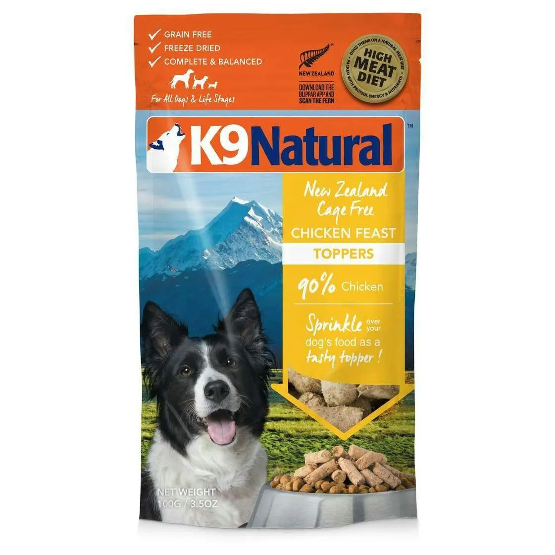 K9 Natural Chicken Topper Dry Dog Food