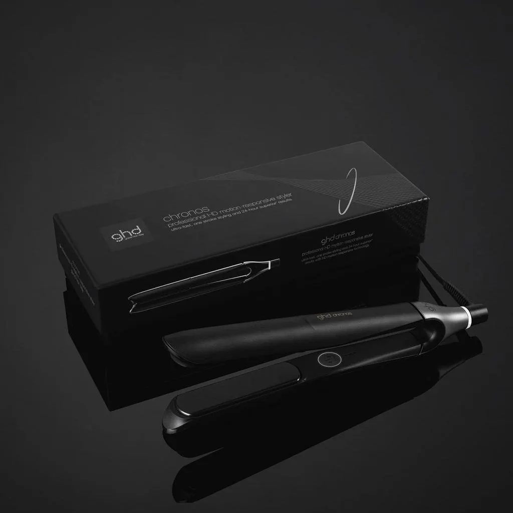 GHD CHRONOS PROFESSIONAL HAIR STRAIGHTENER (26MM PLATE) BLACK